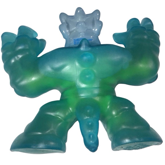 Heros Goo Jit Zu X Ray Dinosaur Moose Blue Green Action Figure - Picture 6 of 14